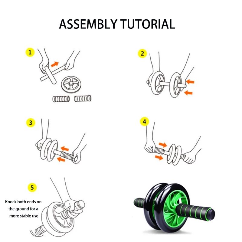 AB-WHEEL/ab wheel roller/alat push up roda/ab wheel alat fitnes/ab wheel sport/abwheel roll/alat gym