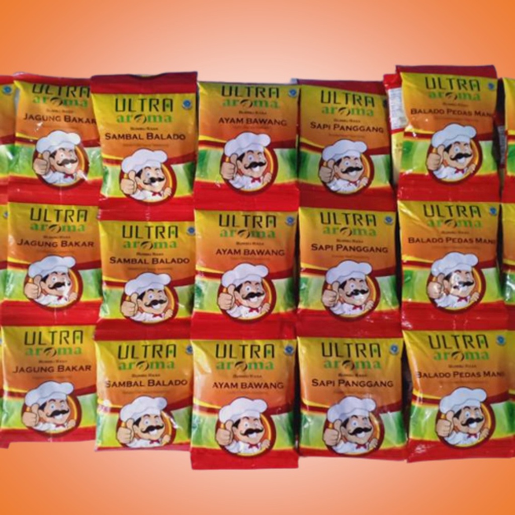 

Bumbu Tabur Serbaguna Ultra Aroma Aneka Rasa Kemasan Sachet 100gr