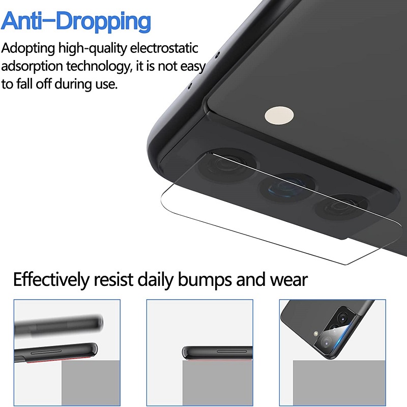 Pelindung Lensa Kamera Tempered Glass Ultra Flexible Anti Gores Untuk Samsung Galaxy S22 Plus