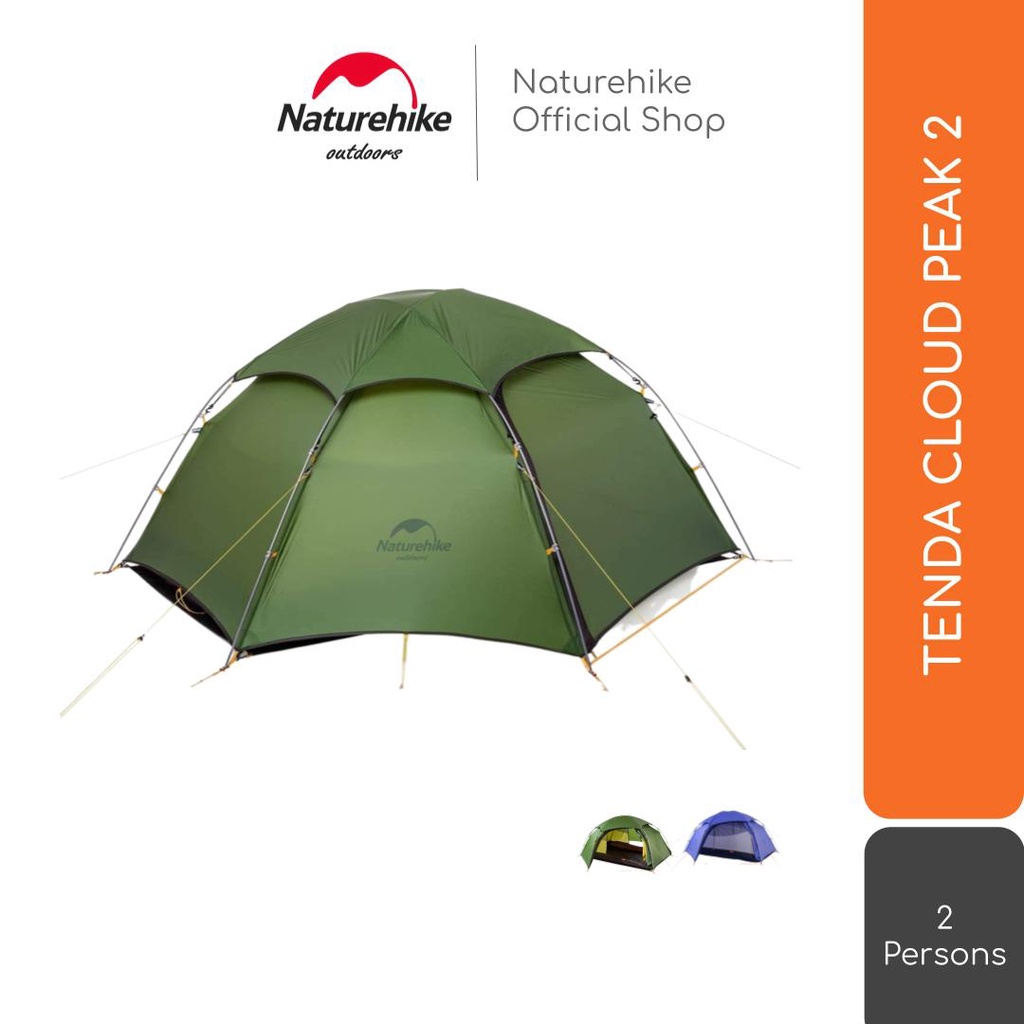 Naturehike Tenda Cloud Peak 2 Nh17K240-Y 2P Orang Camping