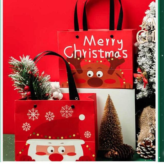 

[PRODUK SACKT] kantong tali tb natal , kantong santa , kantong hadiah natal x'mas P7Y
