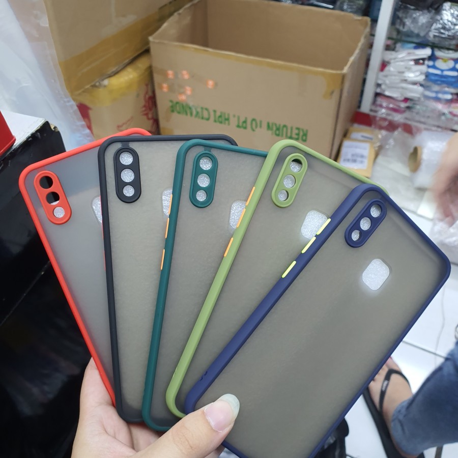 VIVO Y91 Y93 Y95 Case Dove Matte Mychoice Slim Case Fuze Macaron