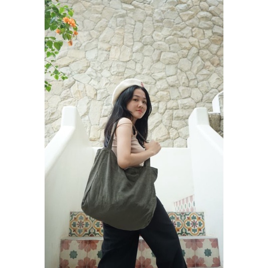 TOTEBAG CONDUROY / NUDIE BAG RESLETING POLOS / TOTEBAG POLOS STOCK TERBATAS