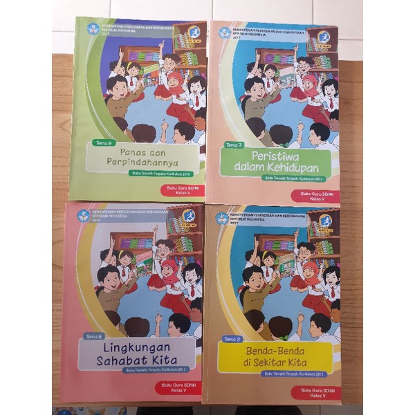 Buku Guru Tema 1-9 SD Kelas 5 Kemendikbud