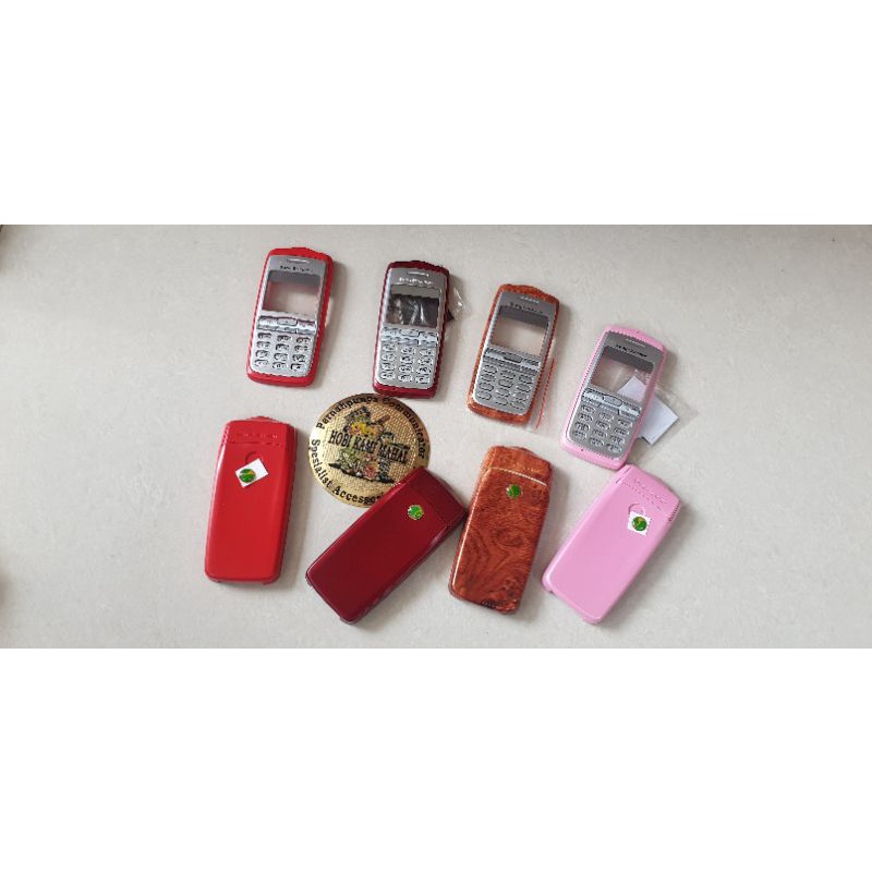 casing sony ericsson t600 tulang keypad color logo