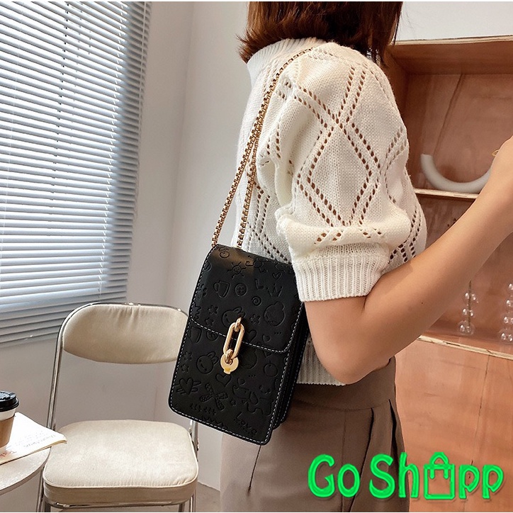 Tas HP Selempang Wanita Import Terbaru - Tas Selempang Wanita Import Premium - Tas Handphone Selempang Wanita Import - Tas HP Fashion Korea Import - Tas Selempang Mini Import Terbaru Kekinian - Tas Viral Tiktok Terbaru - Tas Wanita Import [SL71]