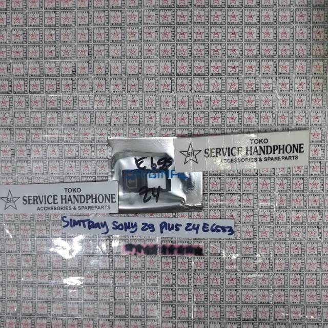 SimTray Sim Lock Tempat Simcard Sim Tray Sony Xperia Z3+ Z3 Plus Z4 E6553 E6533 Single Sim
