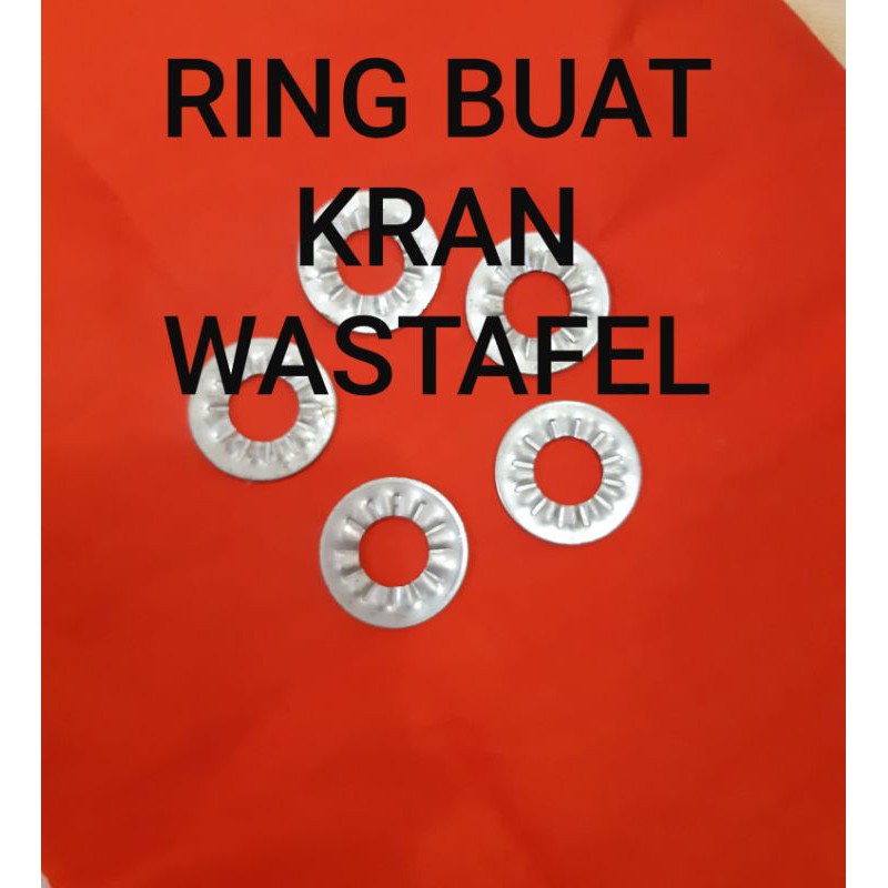 Ring kran wastafel stenlis tahan karat