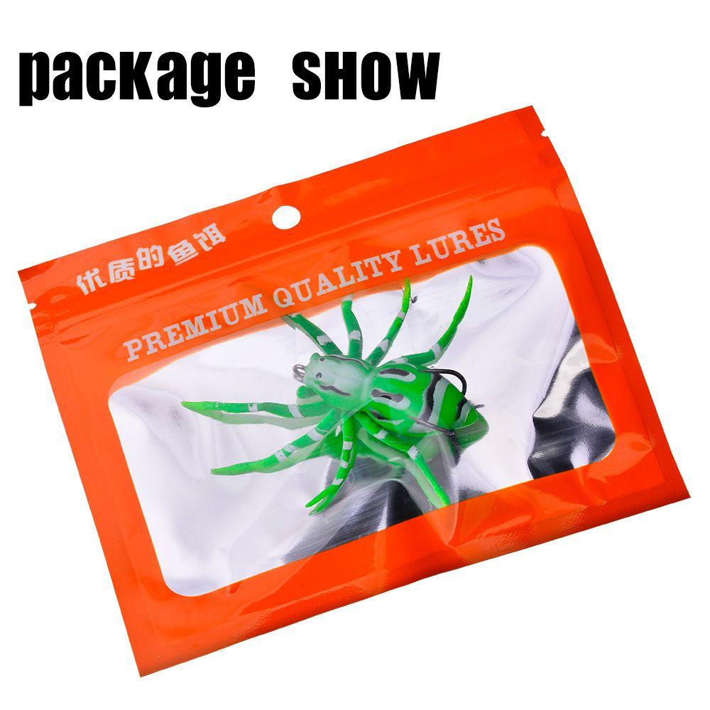 Suyo Umpan Pancing Bentuk Laba-Laba Bionik Portable Bahan Silikon Ukuran 7.5cm / 7g