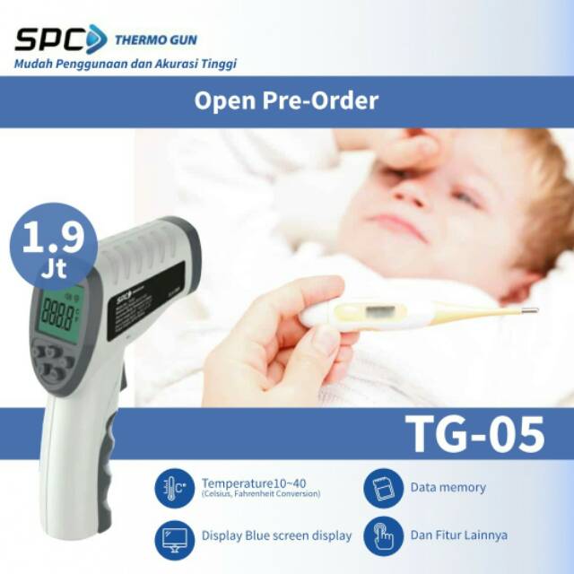 Open position THermo Gun SPC TG-05 15hari