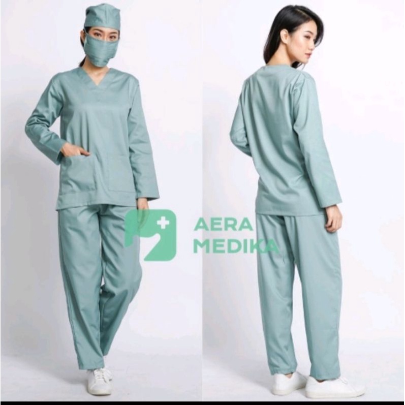 (Original) BAJU JAGA / OK LENGAN PANJANG HERA MEDIKA Exp Lama Termurah