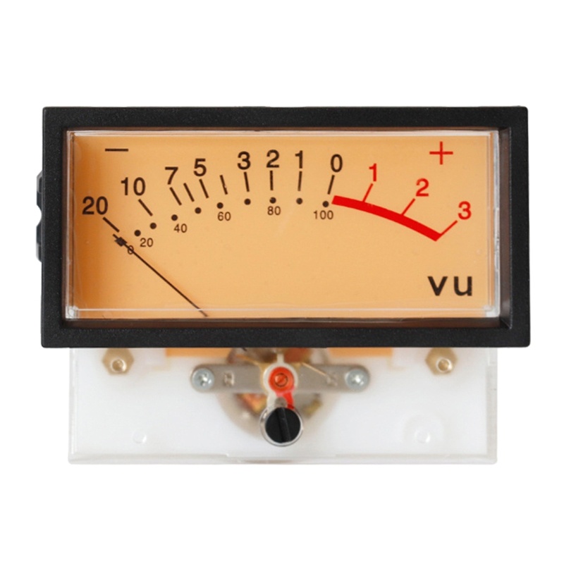 Zzz VU-Ammeter DB-Gauge Flat Discharge Portable Dengan Power Meter