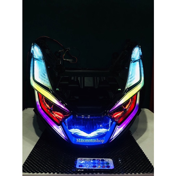 LAMPU DEPAN LED ALIS RUNNING PCX 160 SEPAKET HEADLAMP /REFLEKTOR PCX 160