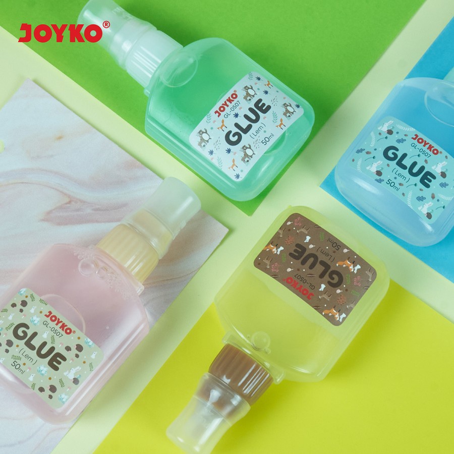 

Lem Kertas Cair Joyko GL-0507 Liquid Glue 50ml