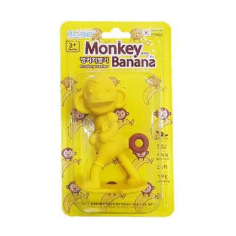 Ange Monkey Banana Teether / Horse Teether Mainan Gigi Bayi isi 1pc