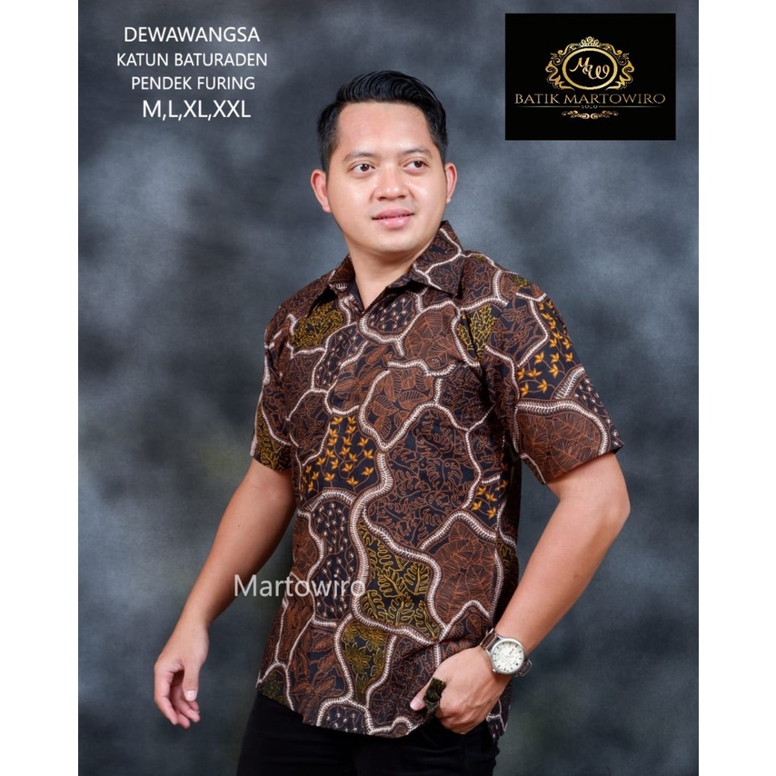 DEWAWANGSA MARTOWIRO KEMEJA BATIK PRIA SOLO LENGAN PENDEK LAPIS FURING ATASAN PREMIUM MODERNTANAKA NEW PITOJIWO NEW BIRU SRILANJAR KRISNAMUKTI NEW ABANG DEWA WANGSA UNGU NEW PUSPO AYU KRISNAMUKTI RED WARU KAMULYAN PANTARA NAVY GANESH PITOJIWOMOYO ASWOTOMO