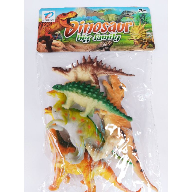 Mainan Dinosaurus Besar Figurin Set 5pcs Murah