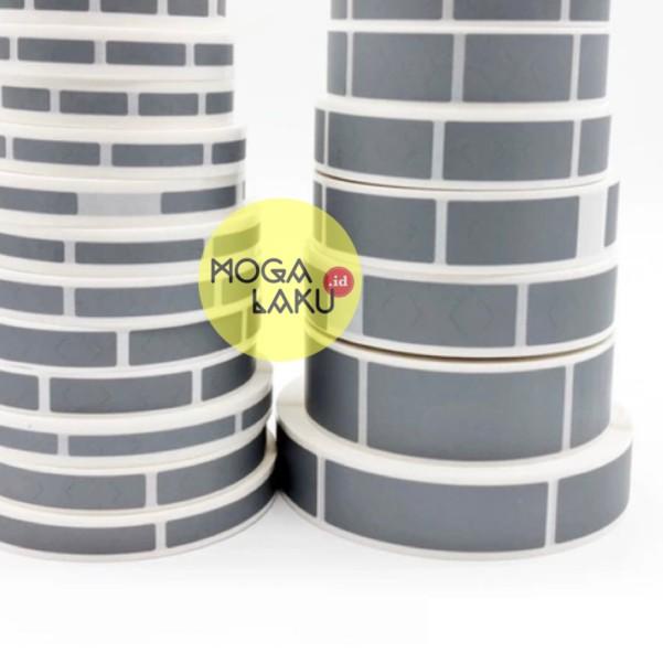 

☊ sticker gosok pin Scratch pin label - 6x22 ♩