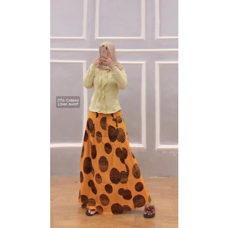 set rok / set rok / Gamis Inayah / Setelan rok set hijab