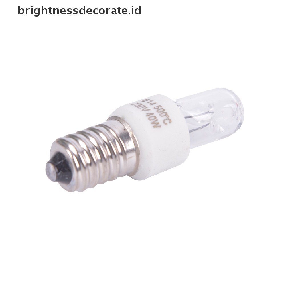 (Birth) Bohlam Lampu Halogen E14 Tahan Suhu Tinggi Untuk Microwave / Oven