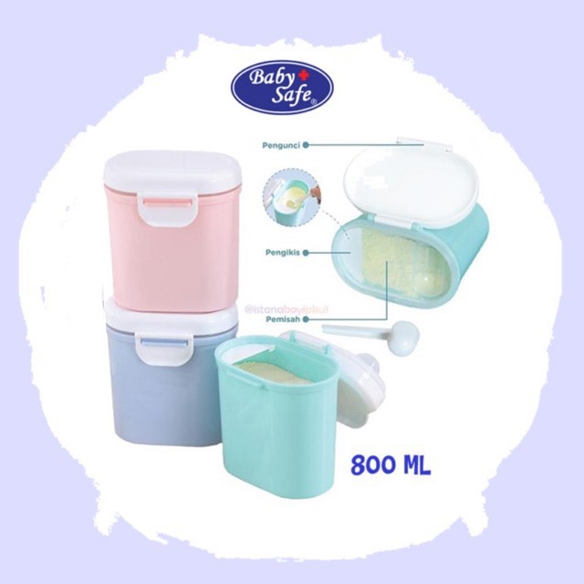 Baby Safe MC002 Milk Powder Container - 800mL