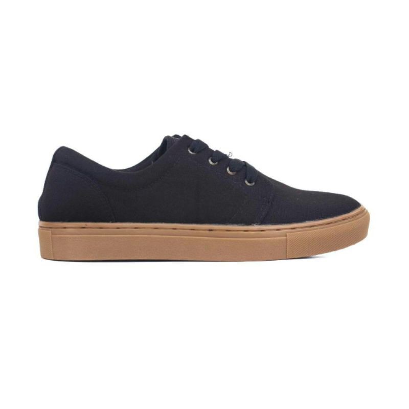 NERO BLACK GUM |WOLF x HEROES| Sepatu Lokal Shoes Local Pride HEROES NERO OS Low Cut Black Gum