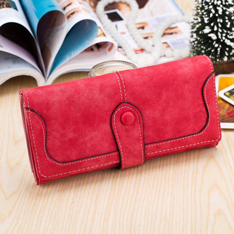 MODEL DOMPET WANITA PANJANG C097-6 KULIT IMPORT KOREA MURAH KEKINIAN WALLET PREMIUM BRAND JAKARTA