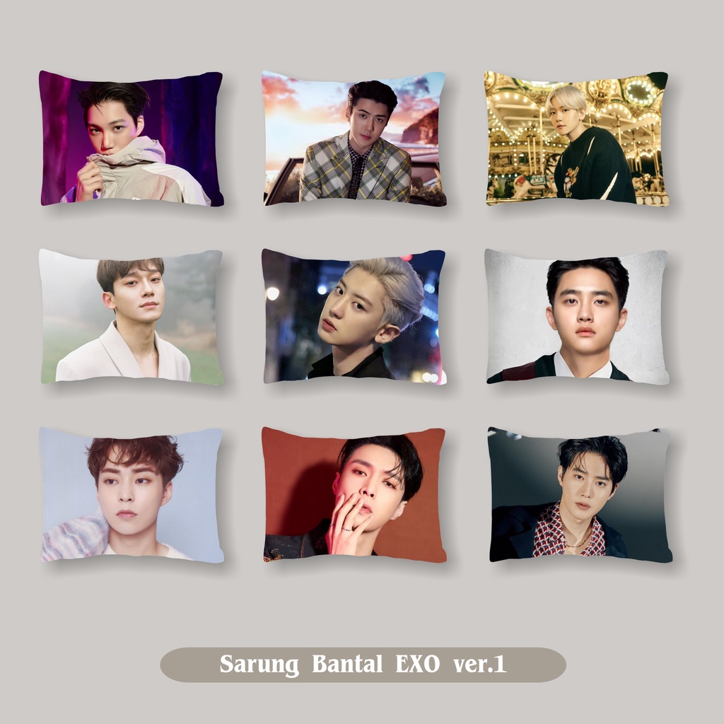 SARUNG BANTAL EXO OPPa korea dan CUSTOM