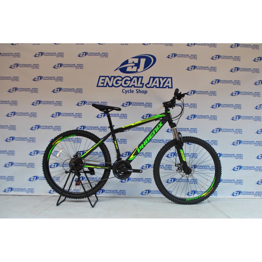 Sepeda MTB Phoenix SP 171 Original Shimano 21 Speed 26 Inch