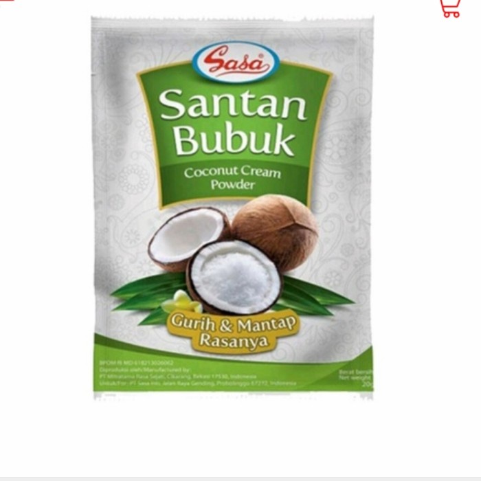 

sasa santan kelapa bubuk saset 20gr (6pc)