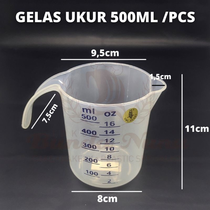 Gelas Ukur 500ml Gelas Takar 500 ml