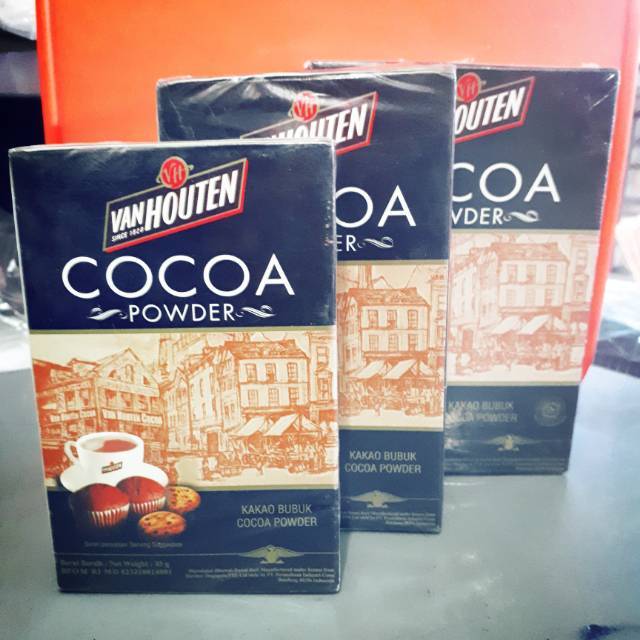 

Van Houten cocoa powder berat 45g , 90g & 180g