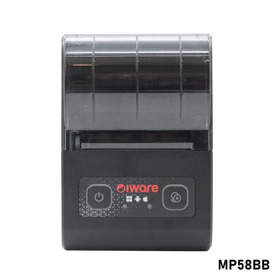 MOBILE PRINTER BLUETOOTH THERMAL STRUK KASIR IWARE MP-58BB - 2000MAH - PORTABLE PRINTER BLUETOOTH 58MM