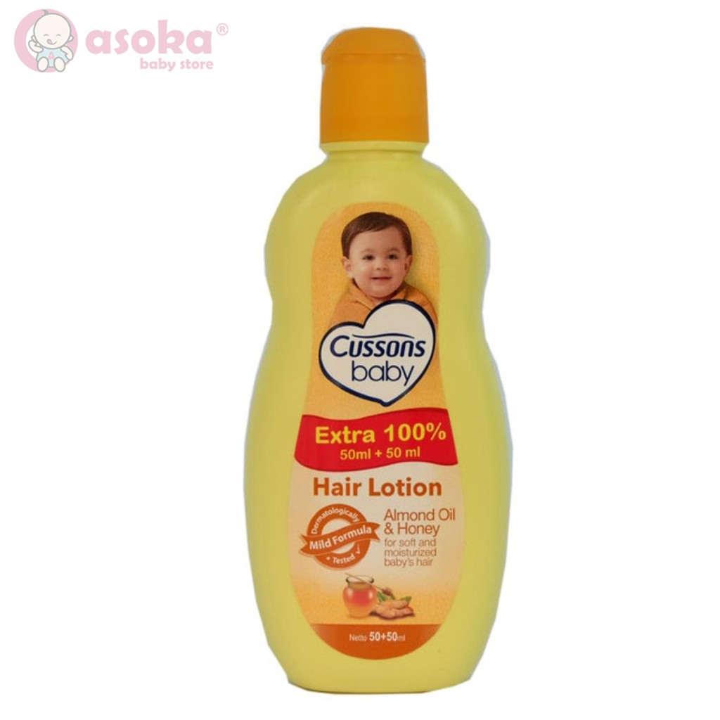 Cussons Baby Hair Lotion 50ml + 50ml ASOKA