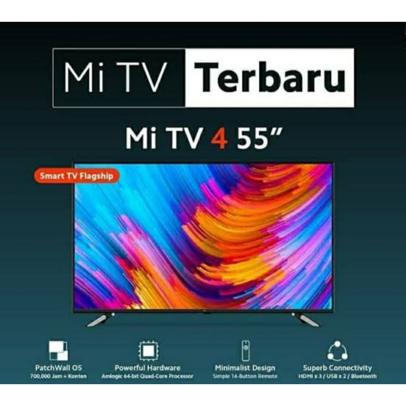 LED TV Xiaomi Mi TV 4 55 Inc Android 4K
