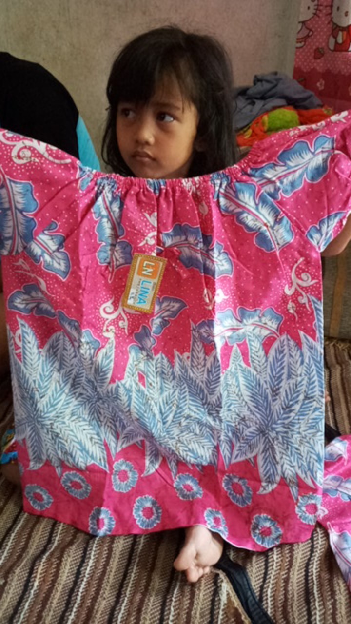 Baby Doll / Stelan Setelan Celana Batik Anak Size M, L, Xl Usia 4 -10 Tahun