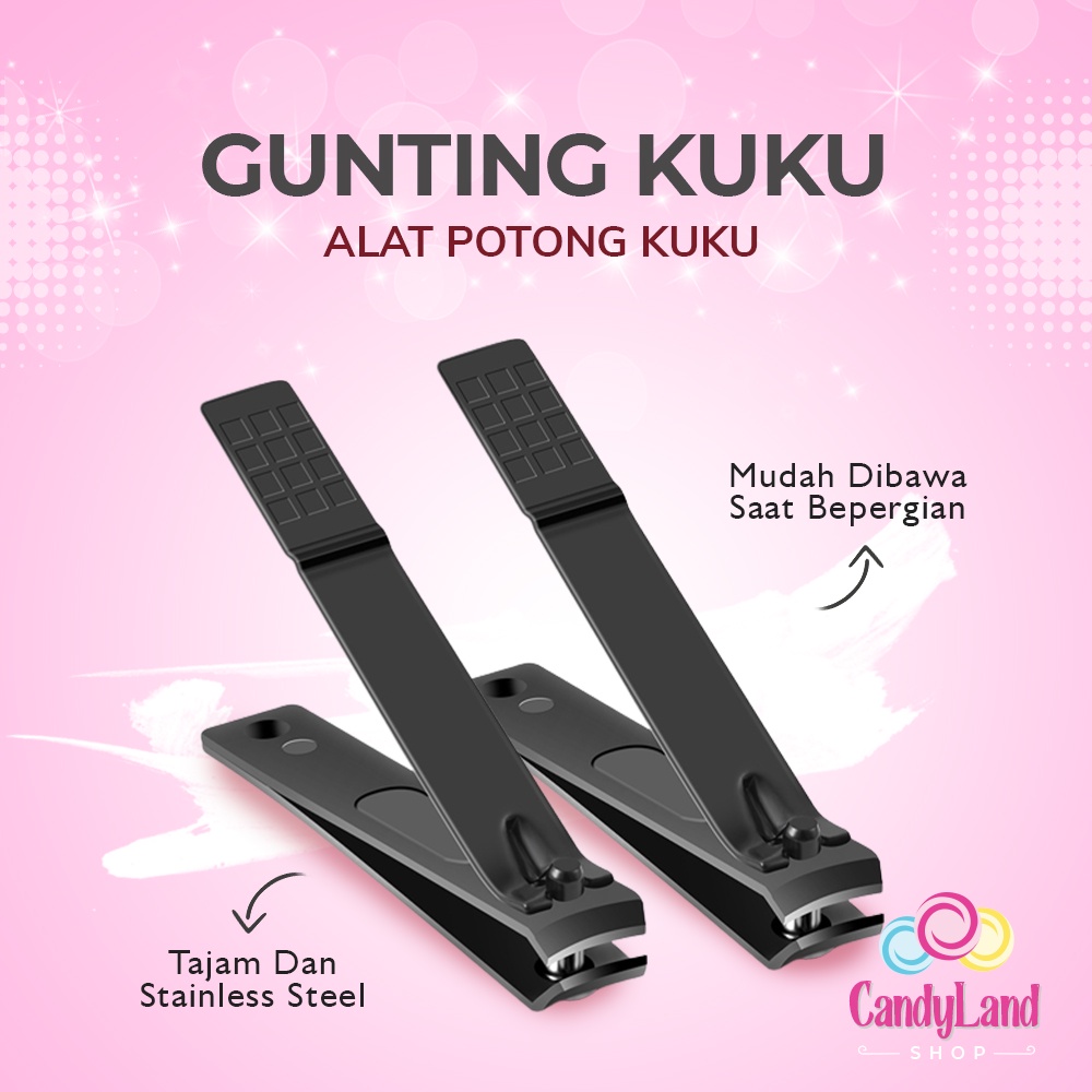 Gunting Kuku Jumbo Alat Potong Kuku Tajam Stainless Steel