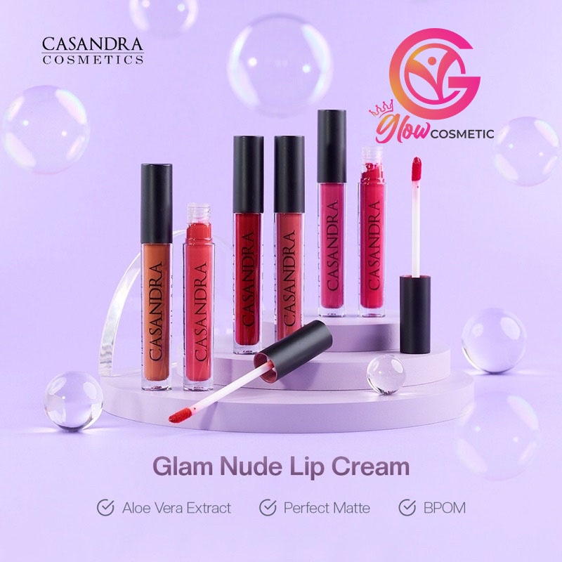 CASANDRA LIP CREAM GLAM NUDE SERIES