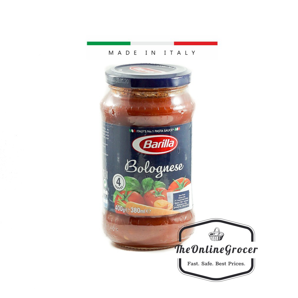 Barilla Bolognese Sauce/Saus Pasta Bolognese 380ml