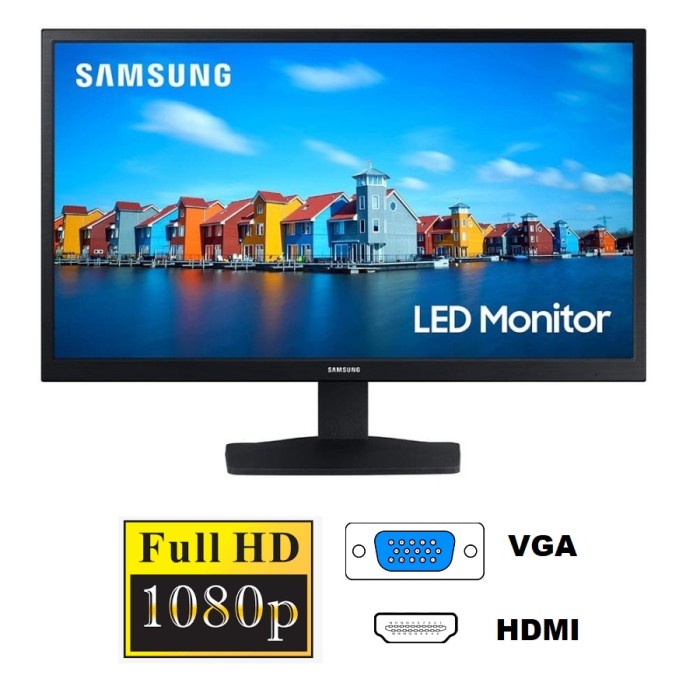 Samsung Monitor LED 19" LS19A330NHEXXD VGA HDMI FHD1080p