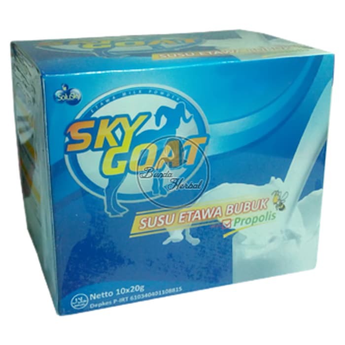 

Susu Etawa Bubuk Skygoat Propolis Vanila Original Sachet