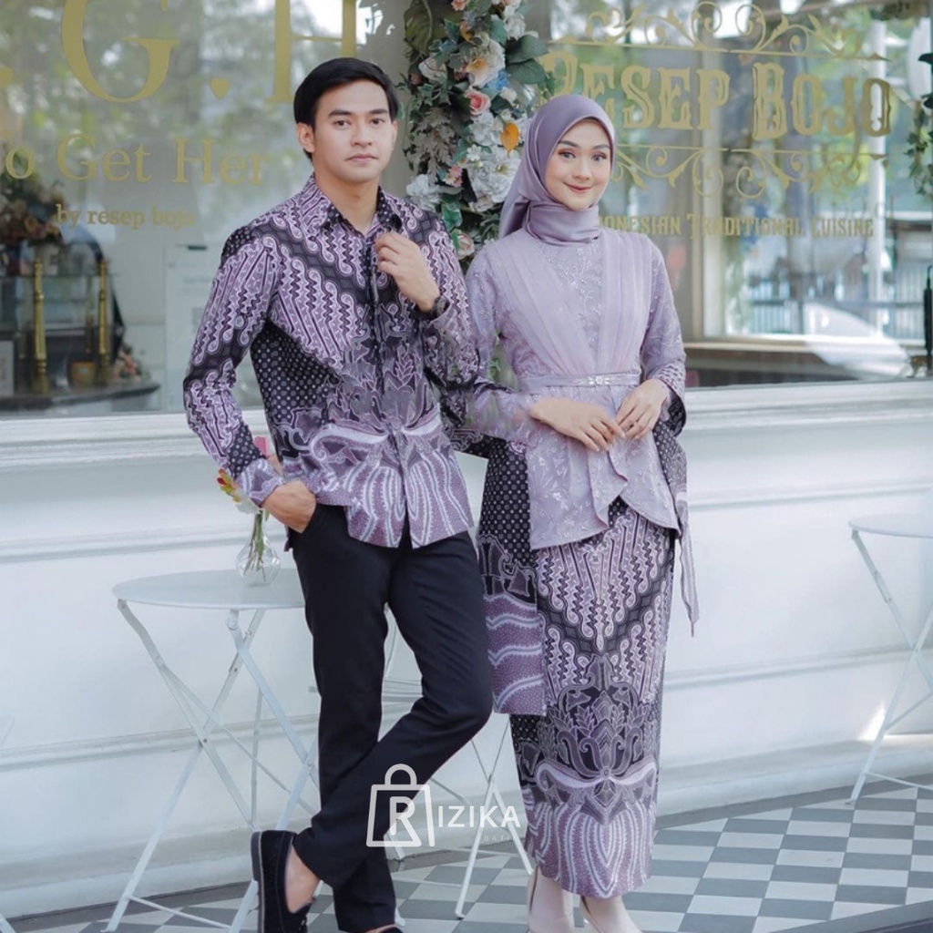 Kebaya Couple Modern Kebaya Wisuda Lamaran Baju Tunangan Batik Setelan Brukat Terbaru Baju Couple Pasangan Kondangan Terbaru 2022