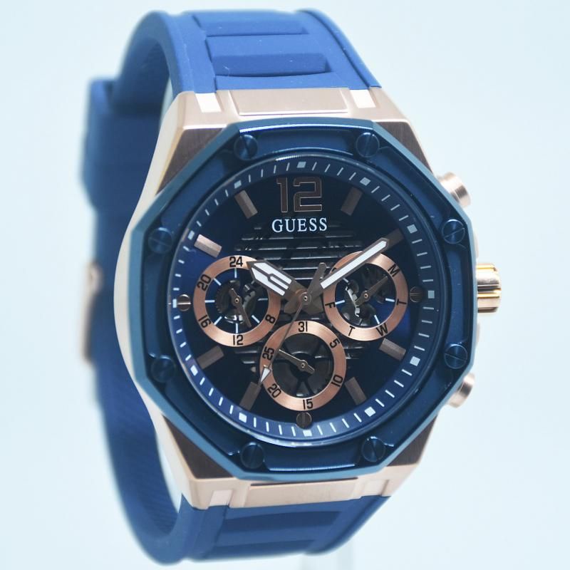 Jam Tangan Pria Guess GW0263G2 Rubber Original Murah