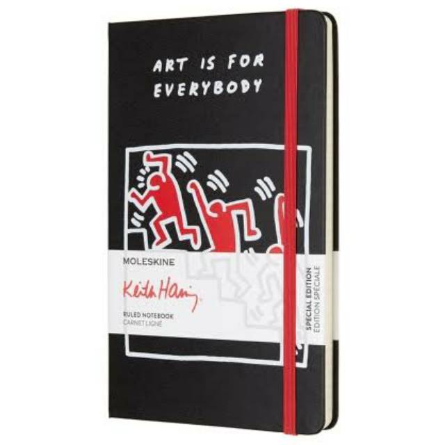 

Moleskine Keith Haring Ruled Notebook - Limited Edition