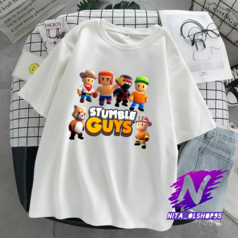 stumble guys kaos anak stumble guys baju kaos anak dan dewasa