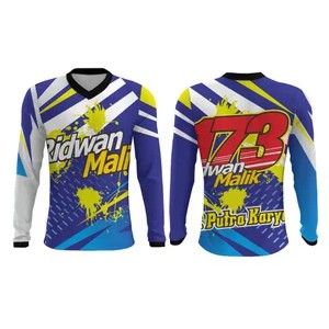 Baju Kaos Jersey Racing Balap Lengan Panjang 897 Printing Custom