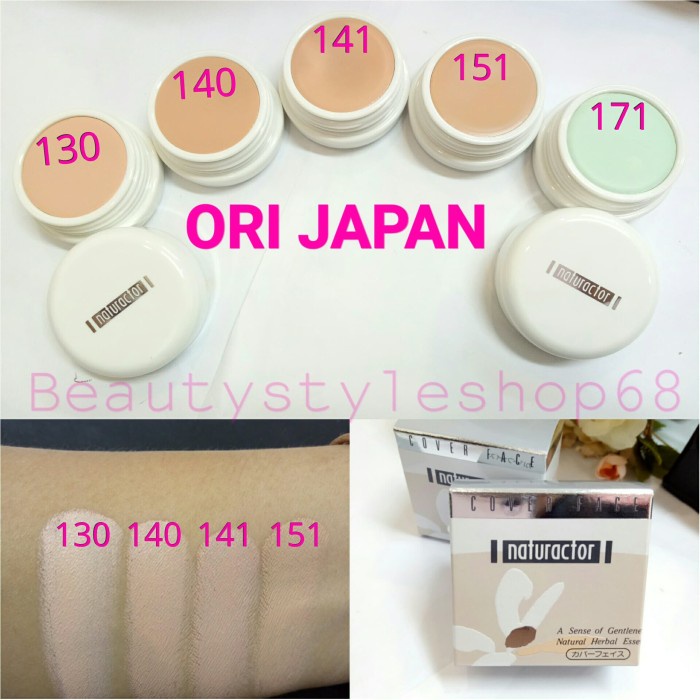 Naturactor Cover Face Foundation ORI JAPAN - 151