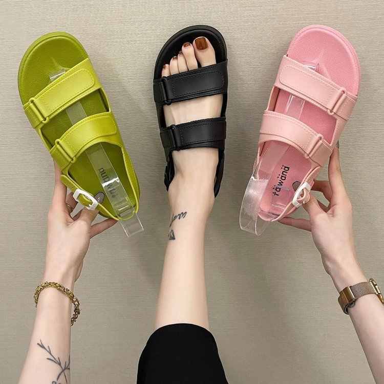 Sandal tawana casual strip Sendal fliptop wanita Tawana Model Korea Nyaman Pakai