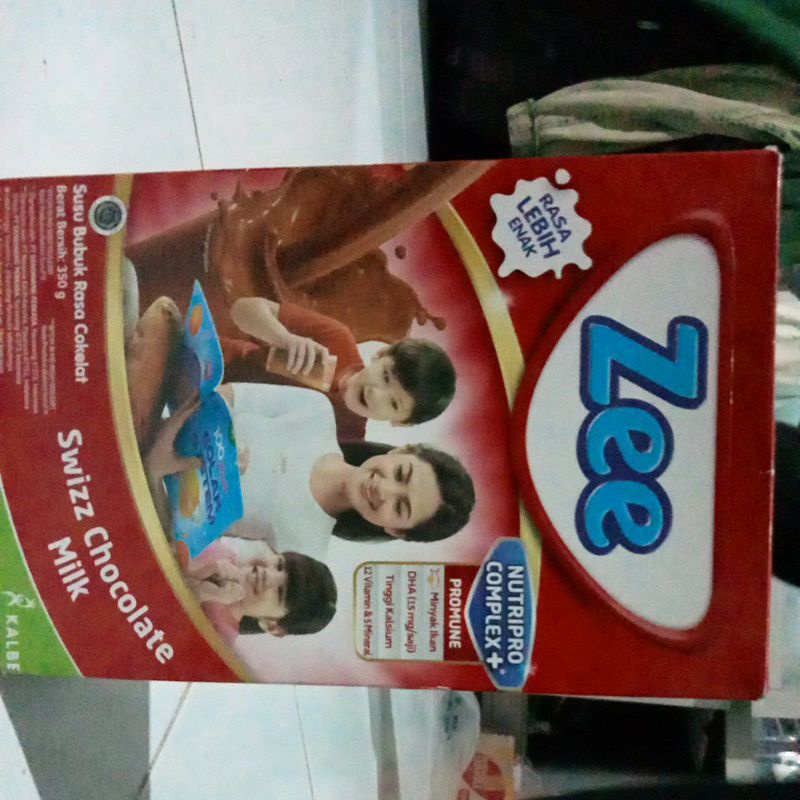 

Susu Zee swiss chocolate milk 350 gr