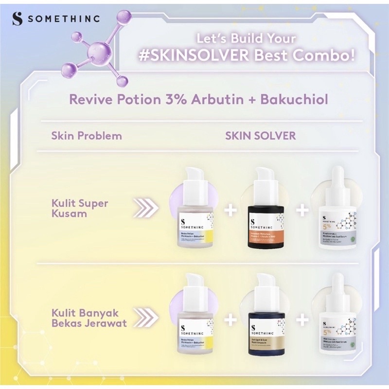 Somethinc Revive Potion 3% Arbutin Bakuchiol Serum 20ML